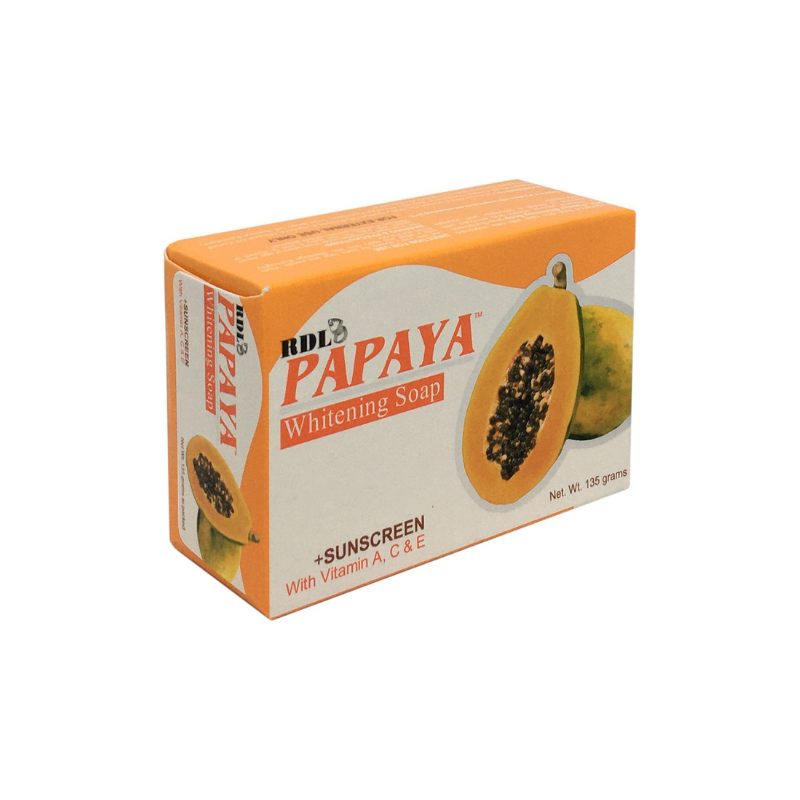 RDL PAPAYA WHITENING SOAP 135G