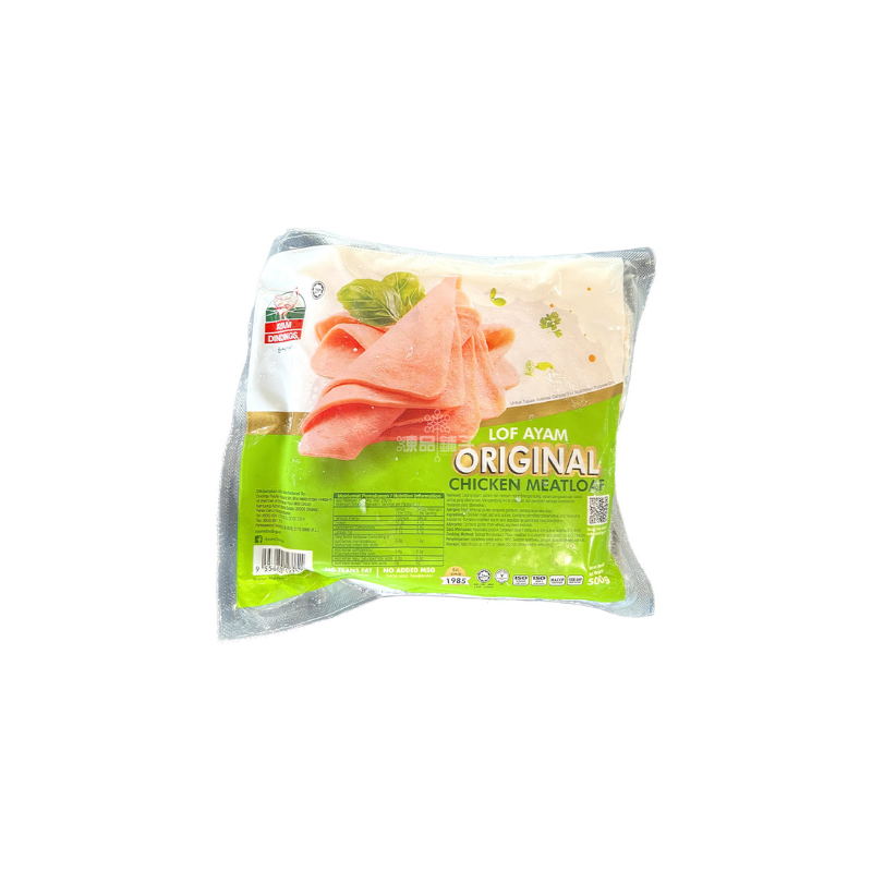 AYAM DINDINGS MEATLOAF PLAIN 500G